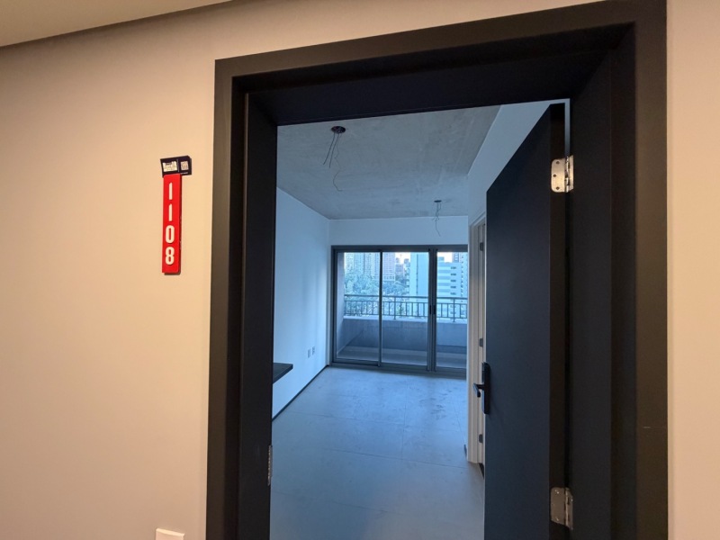 APARTAMENTO Nº 1108 CONDOMÍNIO ON BROOKLIN, Av. Santo Amaro, 5200 - Jardim das Acacias, São Paulo, SP - Área Priv. 22,770m² (Sem Vaga)